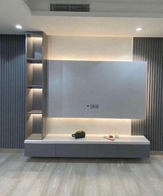 Ahşap Televizyon Üniteleri Modeli 27